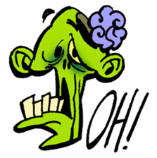The Veggie Zombie sticker #7374473