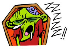 The Veggie Zombie sticker #7374475