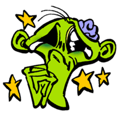 The Veggie Zombie sticker #7374476