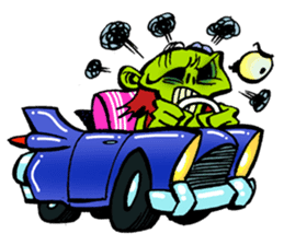 The Veggie Zombie sticker #7374479