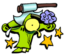 The Veggie Zombie sticker #7374485
