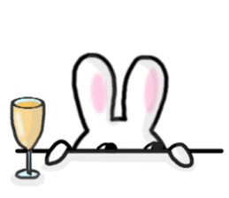 Dance of the rabbit.2 sticker #7374560