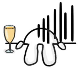 Dance of the rabbit.2 sticker #7374562