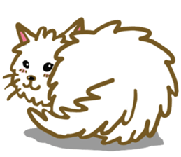 Dog pochi of the northern country sticker #7374573
