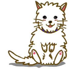 Dog pochi of the northern country sticker #7374580