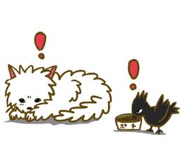 Dog pochi of the northern country sticker #7374582