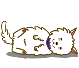 Dog pochi of the northern country sticker #7374591