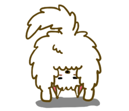 Dog pochi of the northern country sticker #7374592