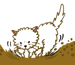 Dog pochi of the northern country sticker #7374593