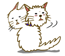 Dog pochi of the northern country sticker #7374595