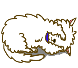 Dog pochi of the northern country sticker #7374598