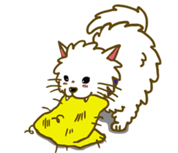 Dog pochi of the northern country sticker #7374599