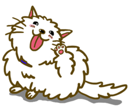 Dog pochi of the northern country sticker #7374601