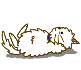 Dog pochi of the northern country sticker #7374605