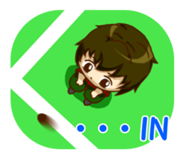 We play TENNIS!(English ver.) sticker #7374934