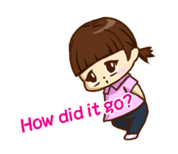 We play TENNIS!(English ver.) sticker #7374942