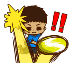 We play TENNIS!(English ver.) sticker #7374952