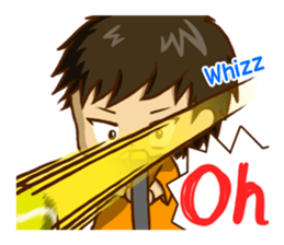 We play TENNIS!(English ver.) sticker #7374953