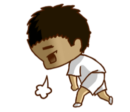 We play TENNIS!(English ver.) sticker #7374962