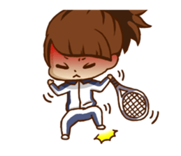 We play TENNIS!(English ver.) sticker #7374963