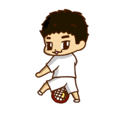 We play TENNIS!(English ver.) sticker #7374969