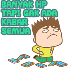 Untung the single guy Vol 2 sticker #7375018