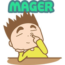 Untung the single guy Vol 2 sticker #7375021