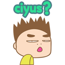 Untung the single guy Vol 2 sticker #7375025