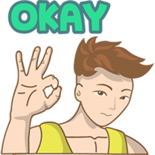 Untung the single guy Vol 2 sticker #7375028