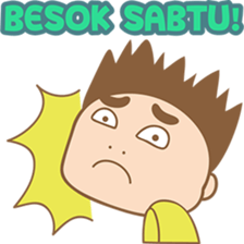 Untung the single guy Vol 2 sticker #7375043