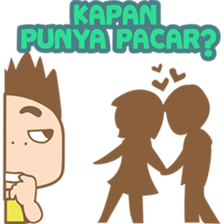 Untung the single guy Vol 2 sticker #7375044