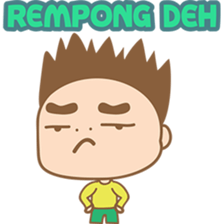 Untung the single guy Vol 2 sticker #7375048