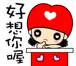 crazy for love sticker #7375502