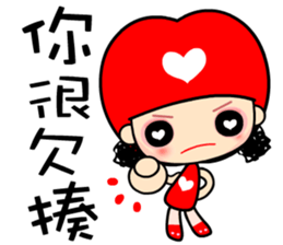 crazy for love sticker #7375506