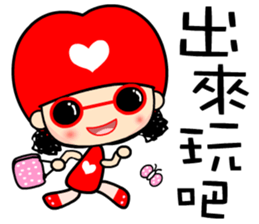 crazy for love sticker #7375513