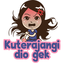 Putri, funny girl from Palembang! sticker #7375591