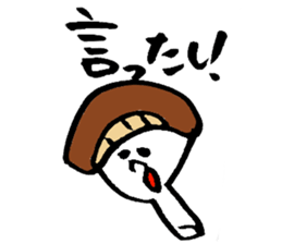 Tamu's Excuse mushroom sticker #7375697