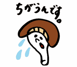 Tamu's Excuse mushroom sticker #7375705