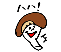Tamu's Excuse mushroom sticker #7375714