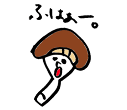 Tamu's Excuse mushroom sticker #7375716