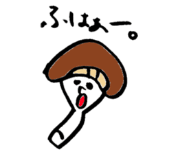Tamu's Excuse mushroom sticker #7375716