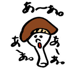 Tamu's Excuse mushroom sticker #7375717