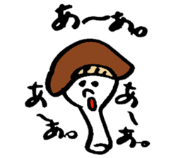 Tamu's Excuse mushroom sticker #7375717