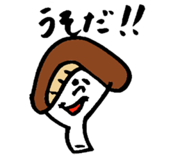 Tamu's Excuse mushroom sticker #7375723