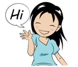 Tammy & Friends Eng.Ver sticker #7375732