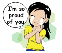 Tammy & Friends Eng.Ver sticker #7375734