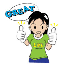 Tammy & Friends Eng.Ver sticker #7375735