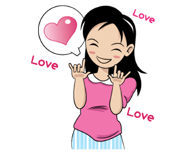 Tammy & Friends Eng.Ver sticker #7375737