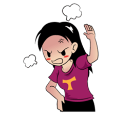 Tammy & Friends Eng.Ver sticker #7375739