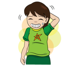 Tammy & Friends Eng.Ver sticker #7375742